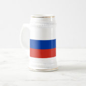 Chope À Bière Drapeau de la Russie (Devant gauche)