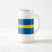 Chope À Bière Drapeau de la Suède (Devant droit)