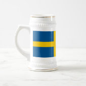 Chope À Bière Drapeau de la Suède (Gauche)