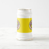 Chope À Bière Drapeau de la ville d'Honolulu, Hawaii Golf Casque (Centre)