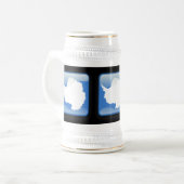 Chope À Bière Drapeau de l'Antarctique (Devant gauche)