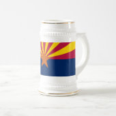 Chope À Bière Drapeau de l'Arizona (Devant droit)