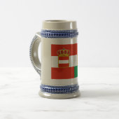 Chope À Bière Drapeau de l'Autriche-Hongrie (1869-1918) (Devant gauche)