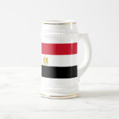 Chope À Bière Drapeau de l'Égypte (Devant droit)
