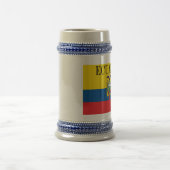 Chope À Bière Drapeau de l'Équateur (Centre)