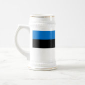 Chope À Bière Drapeau de l'Estonie (Gauche)
