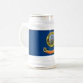 Chope À Bière Drapeau de l'État de l'Idaho (Devant gauche)