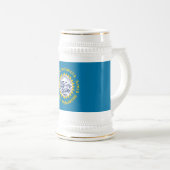 Chope À Bière Drapeau de l'État du Dakota du Sud (Devant droit)