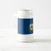 Chope À Bière Drapeau de l'État du Vermont (Devant gauche)