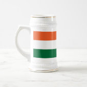 Chope À Bière Drapeau de l'Inde (Gauche)