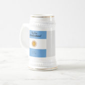 Chope À Bière Drapeau de l'indépendance de l'Argentine (Devant gauche)
