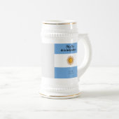 Chope À Bière Drapeau de l'indépendance de l'Argentine (Devant droit)