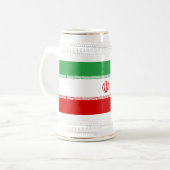 Chope À Bière Drapeau de l'Iran (Devant gauche)