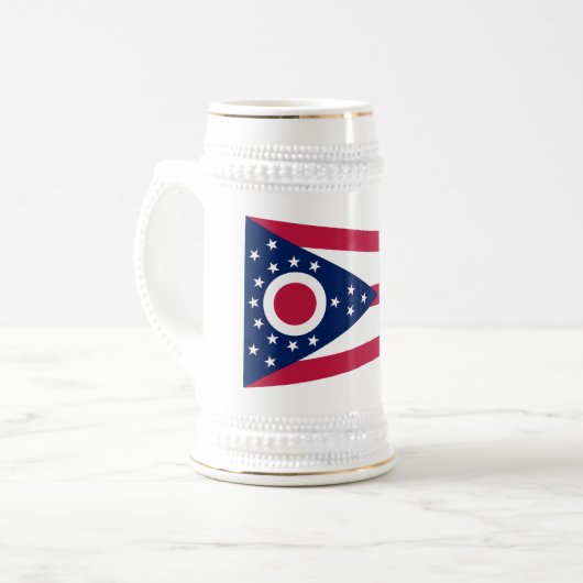 Chope À Bière Drapeau de l'Ohio (Devant gauche)