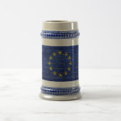 Chope À Bière Drapeau de l'Union européenne (Centre)
