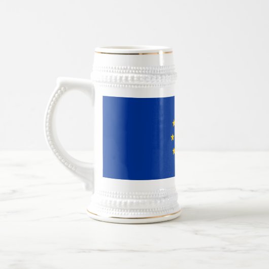 Chope À Bière Drapeau de l'Union européenne (Gauche)