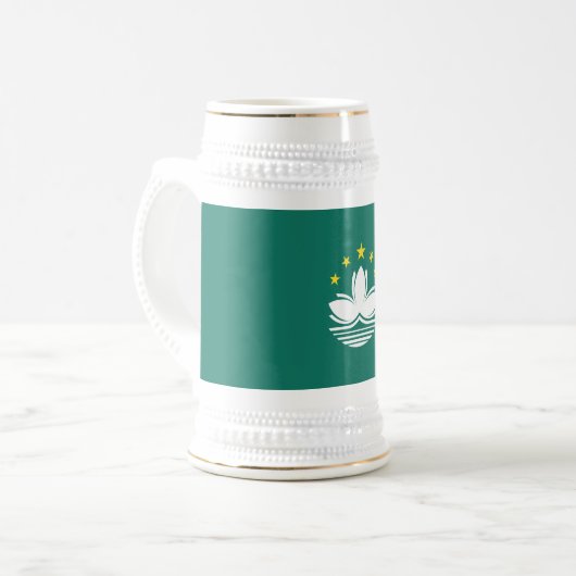 Chope À Bière Drapeau de Macao (Devant gauche)