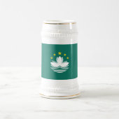 Chope À Bière Drapeau de Macao (Centre)