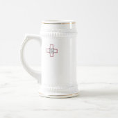 Chope À Bière Drapeau de Malte (Gauche)