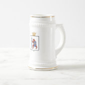 Chope À Bière Drapeau de Mari El (Devant droit)