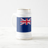 Chope À Bière Drapeau de Montserrat (Devant gauche)
