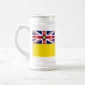 Chope À Bière Drapeau de Niue (Gauche)