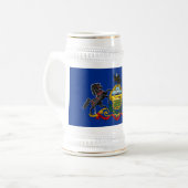 CHOPE À BIÈRE DRAPEAU DE PENNSYLVANIE (Devant gauche)