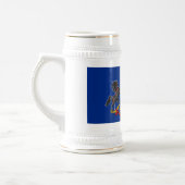 CHOPE À BIÈRE DRAPEAU DE PENNSYLVANIE (Gauche)