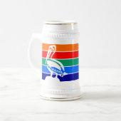 Chope À Bière Drapeau de Saint-Pétersbourg, Floride (Devant gauche)