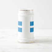 Chope À Bière Drapeau de Shetland (Centre)