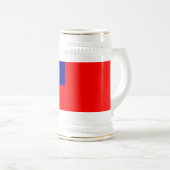 Chope À Bière Drapeau de Taïwan (Devant droit)