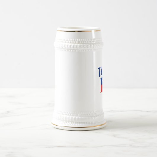 Chope À Bière Drapeau de Taïwan (Centre)
