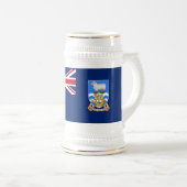 Chope À Bière Drapeau des îles Falkland (Devant droit)