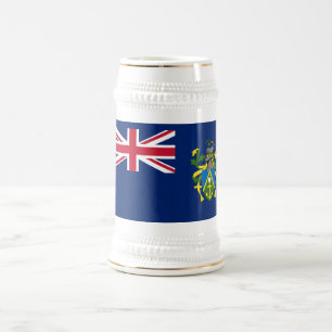 Chope À Bière Drapeau des îles Pitcairn