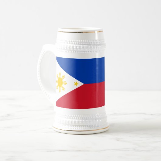 Chope À Bière Drapeau des Philippines (Devant gauche)