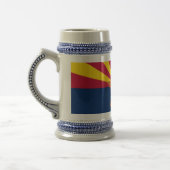 Chope À Bière Drapeau d'État de l'Arizona (Gauche)