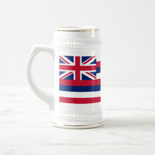 Chope À Bière Drapeau d'État d'Hawaii
