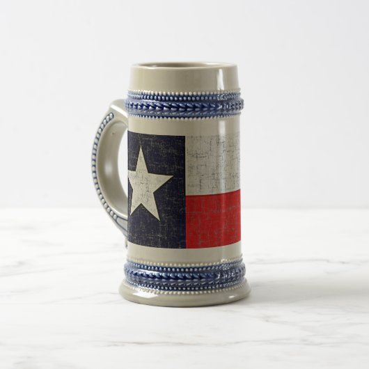 CHOPE À BIÈRE DRAPEAU D'ÉTAT DU TEXAS (Devant gauche)
