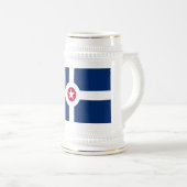 Chope À Bière Drapeau d'Indianapolis (Devant droit)