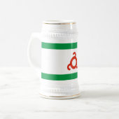 Chope À Bière Drapeau d'Ingushetia (Devant gauche)