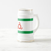 Chope À Bière Drapeau d'Ingushetia (Devant droit)