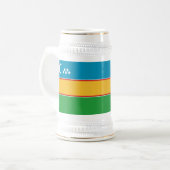 Chope À Bière Drapeau du Karakalpakstan (Devant gauche)