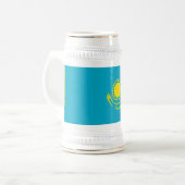 Chope À Bière Drapeau du Kazakhstan (Devant gauche)