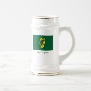 Chope À Bière Drapeau du Leinster