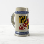 Chope À Bière Drapeau du Maryland (Devant gauche)