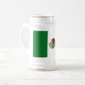 Chope À Bière Drapeau du Mexique (Devant gauche)