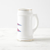Chope À Bière Drapeau du Népal (Devant droit)
