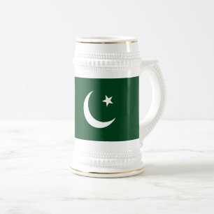 Chope À Bière Drapeau du Pakistan