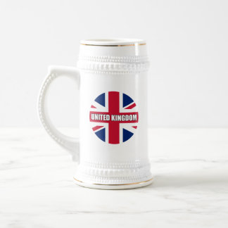 Chope À Bière Drapeau du Royaume-Uni