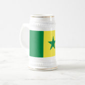 Chope À Bière Drapeau du Sénégal (Devant gauche)